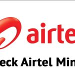 airtel minute check